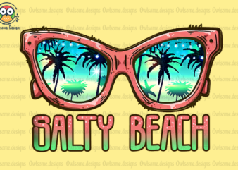 Summer Salty Beach t-shirt design