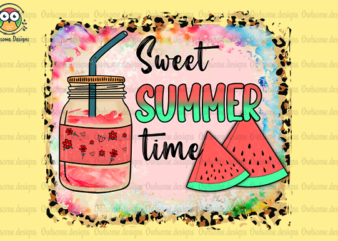 Watermelon Sweet Summer t-shirt design