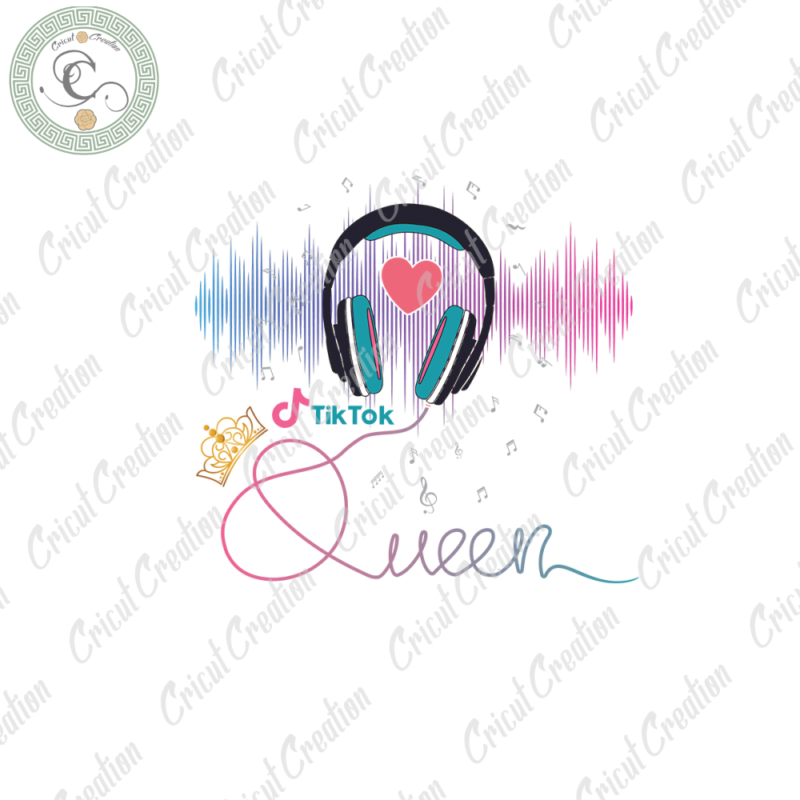 Trending Gifts , Tiktok Lover Diy Crafts, Tiktok rymthm PNG Files , Earphone Silhouette Files, Trending Cameo Htv Prints