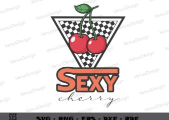 Sexy Cherry Chess Board SVG Silhouette, Trending Shirt Design