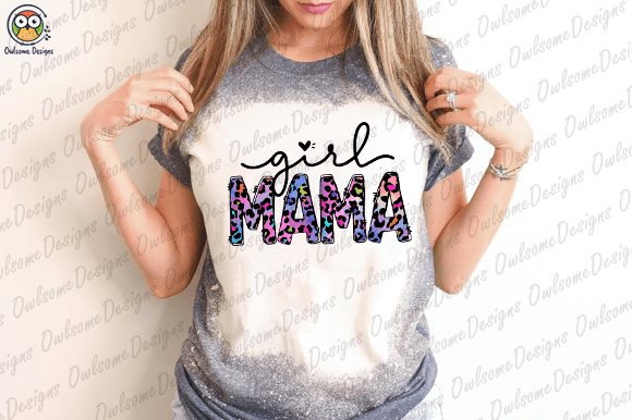 Mama girl t-shirt design