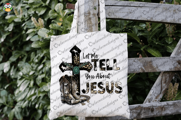 Let me tell you about Jesus t-shirt design