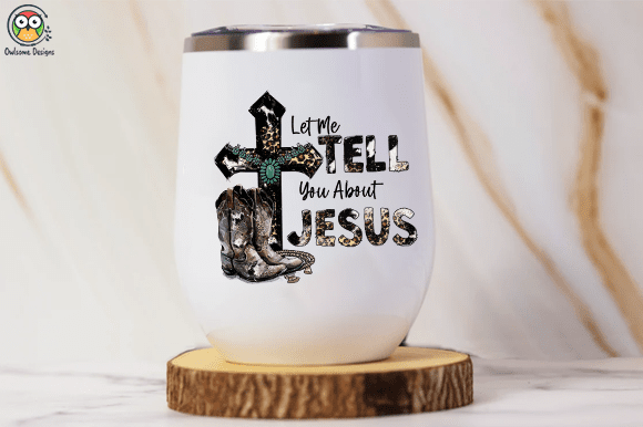 Let me tell you about Jesus t-shirt design