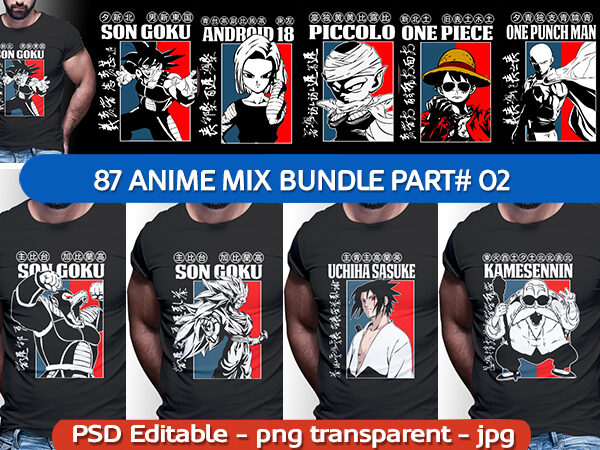 24 Best anime t shirt Services To Buy Online | Fiverr