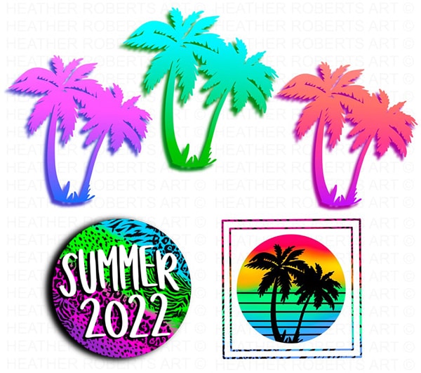 Summer Neon Beach Sublimation Bundle, Beach Bundle, Summer PNG, Beach PNG, Beach Life png, Neon Colors png, Beach Babe PNG, Sublimation File