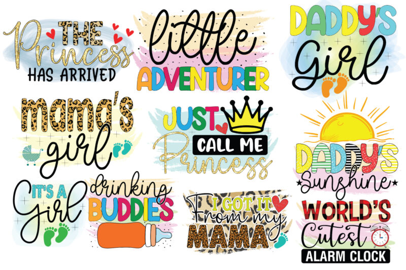 Baby Sublimation Bundle png