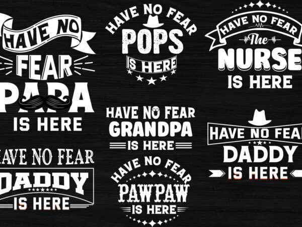 Father’s day bundle t shirt graphic design