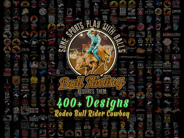 400+ designs rodeo bull rider cowboy png, rodeo png, bull riding png, steer riding png, bull rider png,