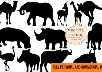 Wildlife Vector 72 Zoo Safari Animals Design Bundle svg png dxf Best New