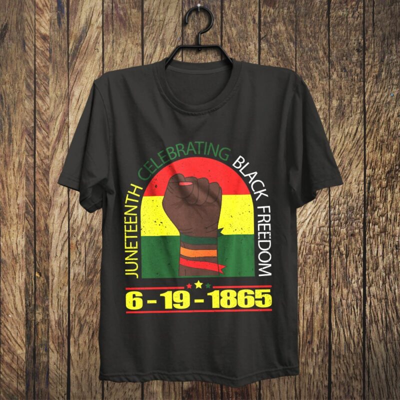 Juneteenth Celebrating Black Freedom SVG PNG, Juneteenth Tshirt Design