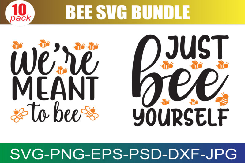 Bee SVG Bundle, Bee Kind Svg, Bee Happpy Svg, Bee Svg, Bee Sayings Svg, Bee Trails Svg, Bee Quote Svg, Bee Wreath Svg, Cut Files for Cricut