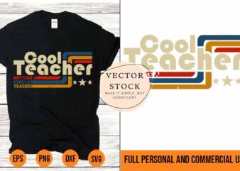 Cool Teacher Retro Not Like A Regular Teacher Life shirt Design Best New 2022