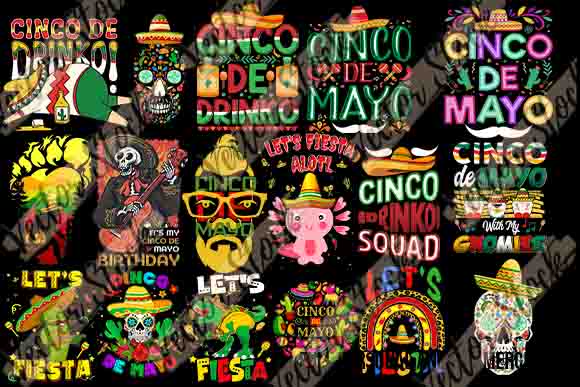 Cinco De Mayo svg Bundle Vector 32 Design Bundle Best New