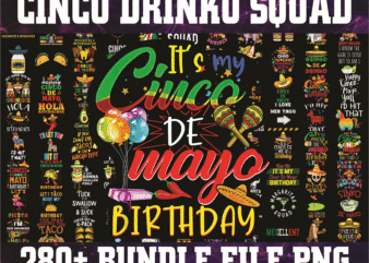 Bundle 285 Cinco Drinko Squad PNG, Lets Fiesta Mexican Cinco De Mayo png, Cinco De Mayo png, Drinking Party Fiesta png, Mexican Fiesta png 1017803395