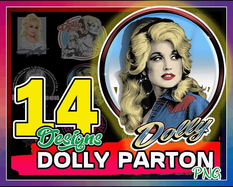 14 Designs Dolly Parton PNG, Dolly Parton Sublimation, Dolly Parton Jpeg, Dolly Parton Wall Decor, Dolly Parton Portrait, Digital Download 995700524