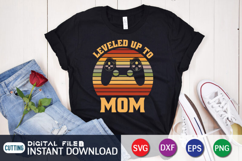 Leveled Up To Matching Family SVG Bundle, Gamer svg bundle, funny gamer svg, gamer svg, video games svg, boys shirt svg, game controller svg, play station svg, cut file for