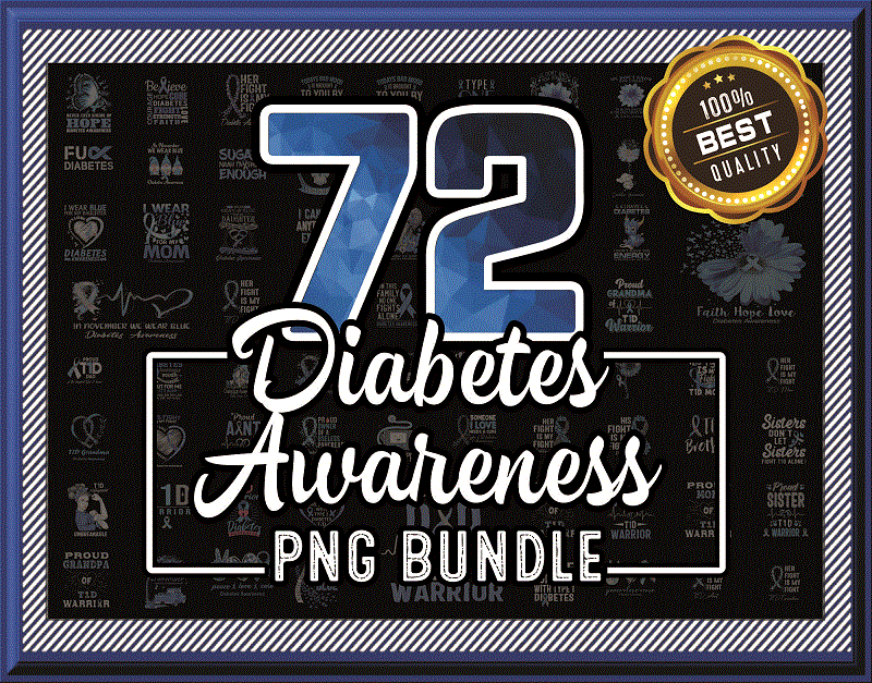 Bundle 72 Diabetes Awareness png, Peace Love Cure png, Faith Sunflower png, Blue Elephant Sunflower Ribbon, Instant Download 907891208