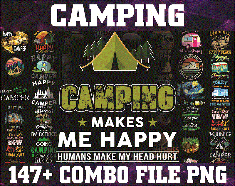 Combo 100 Camping Png, I Hate People Bigfoot Camping png, Mountain png, Nature png, Combo Png, Png Printable,Digital Print Design, Png File 928836400