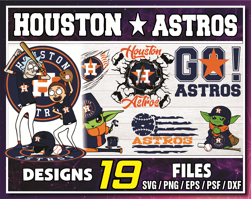 Astros Kitty Png Digital Download 