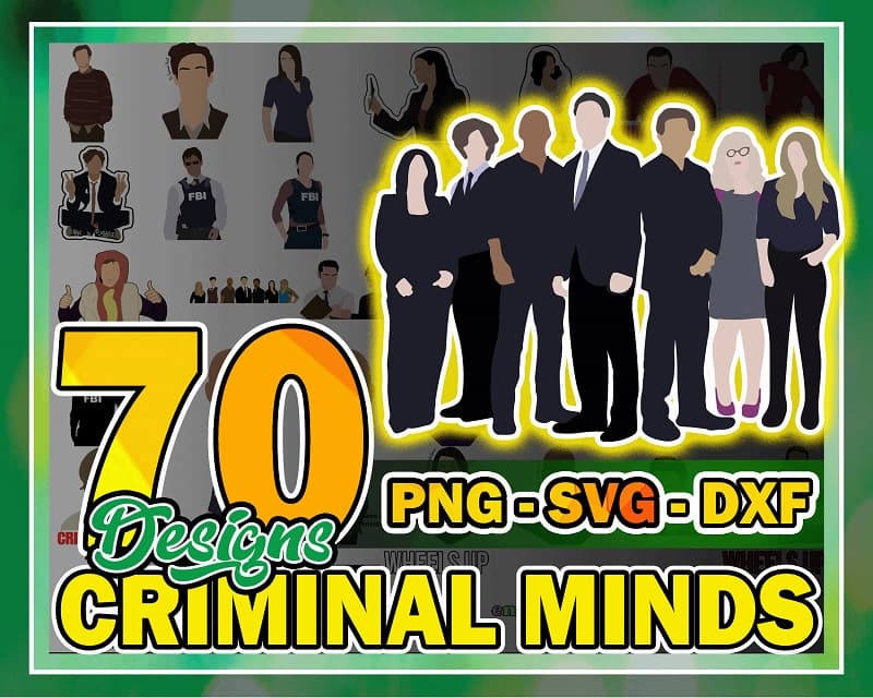 70 Designs Criminal Minds Svgpng Bundle Criminal Minds Svg Png Dxf Criminal Minds Svg Cut 8374