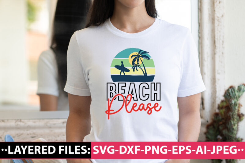 Summer t-shirt design Bundle, Summer vector t-shirt design, Summer SVG Bundle, Hello Summer Svg, Summer SVG Bundle, Summer Svg, Beach Svg, Summer Design for Shirts, Summertime Svg,Summer Bundle SVG, Beach