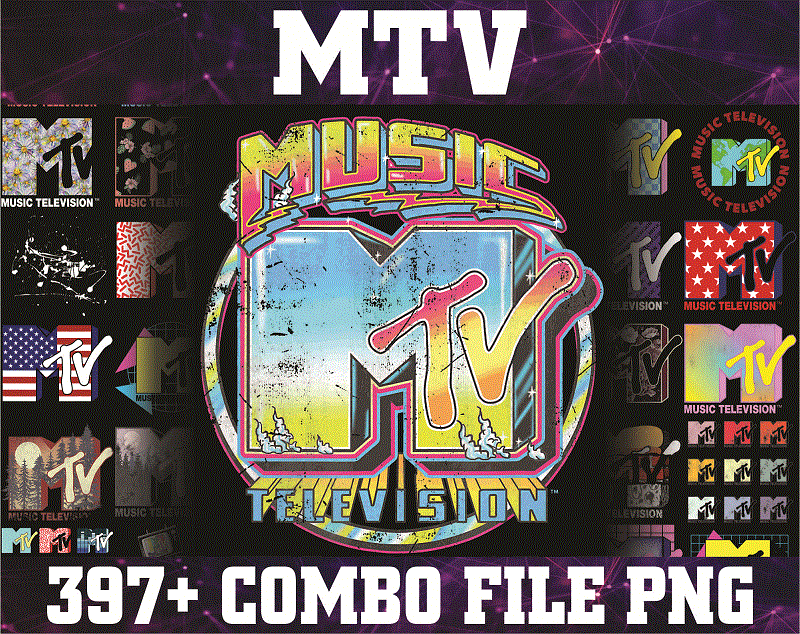 MTV PNG Bundle, Mtv spring, Mtv Old School , Mtv logo set , mtv leopard, Mtv Old School , Mtv logo set, Digital Download 1008421216