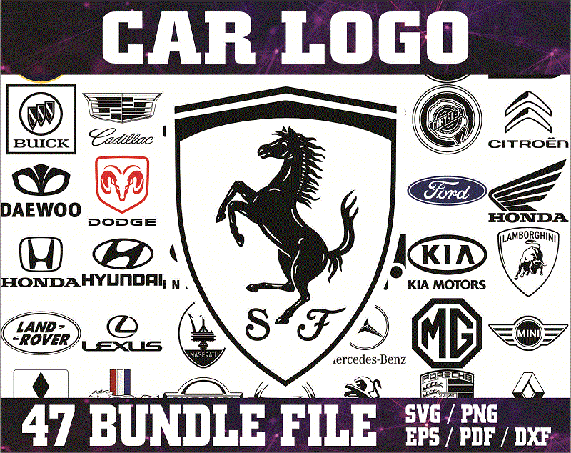 Bundle Car Logo svg big, Car Logo png, Car Decal svg png, Auto Sticker logo, Car Sticker logo images for Cricut Silhouette, Instant download 1012848085