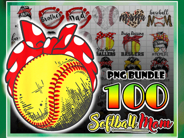 Combo 100 softball mom png bundle, sports png, hand drawn png, softball mama, digital artwork, sublimation design, digital download 996336514