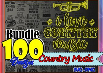 Bundle 100 Designs Country Music SVG/ PNG, Country Music Svg, Music Svg Bundle, Music Svg Shirt, Music Lovers Svg, Music Svg Vector 1007930448