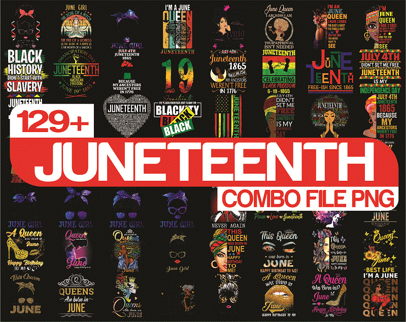 Combo 129 Black Melanin and Juneteenth Png, Black Queen Bundle Png, Afro Woman Clipart, Black History Png, Afro Lady, Women Juneteenth Png Copy 983801706