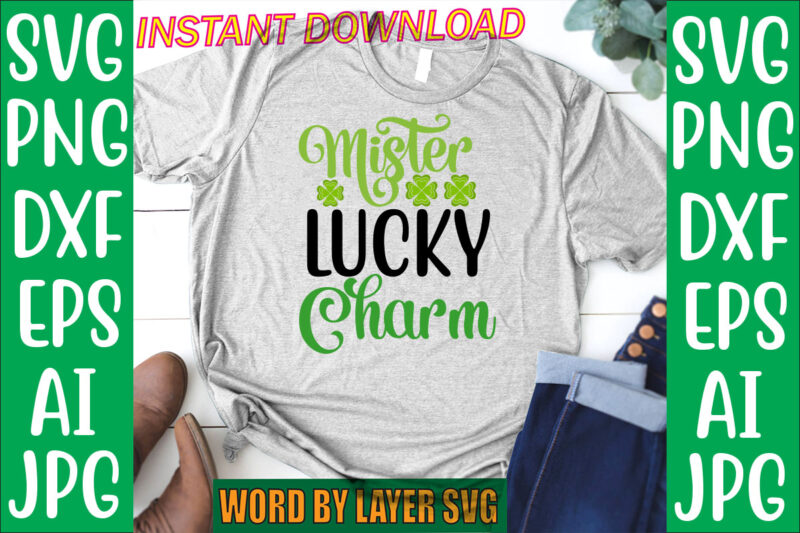 St Patrick's Day SVG Bundle, 20 svg bundle vol.2 svg vector t-shirt design Lucky svg, Irish svg, St Patrick's Day Quotes, Shamrock svg, Clover svg, Cut File, Cricut, Silhouette, PNG,St