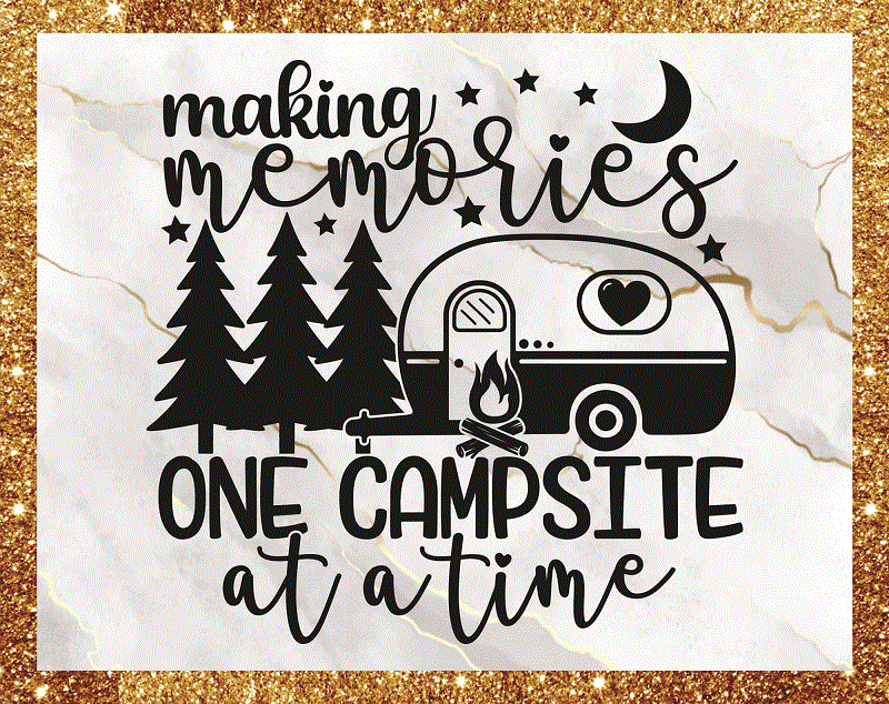 Combo 46+ Caming SVG Bundle, Camp Life SVG, Happy Camper, Camping Shirt, Queen of The Camper Cut File, King of The Camper, Instant Download CB613446559