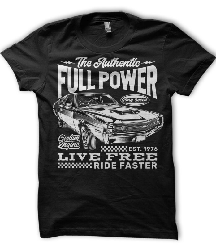 BIS SALE BLACK AND WHITE AUTOMOTIVE DESIGNS