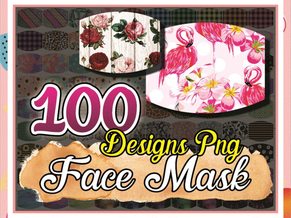 Combo 100 face mask designs, huge bundle pack, mask design, sublimation face masks, mask artwork, png face mask pack, digital download 970449634