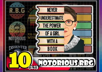 — Bundle 10 Notorious Rbg Png, RBG Quotes Sublimation Png, R.B.G Png, Dissenter Notorious Rbg, Peace Love Rbg, Cut File Png, Instant Download 862533540