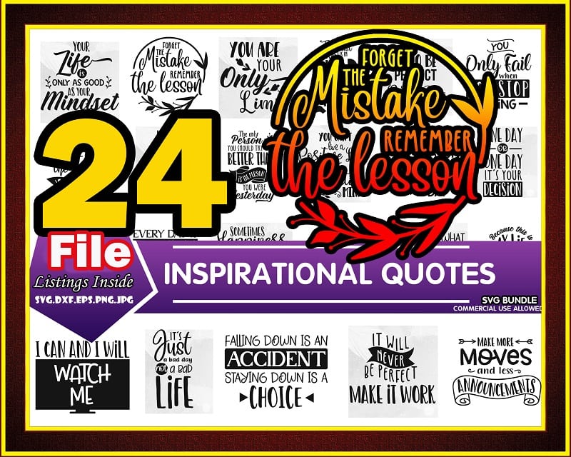 Inspirational Quotes svg Bundle, for cricut and sillouette 871945535