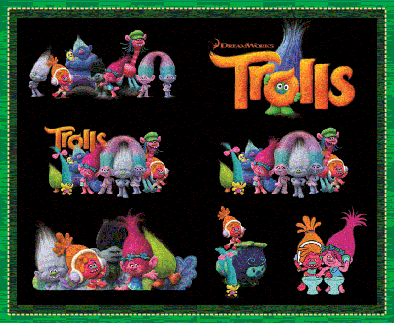 79 Trolls Clipart Png Bundle, Trolls Characters PNG, Printable Trolls Cartoon Images, Transparent Background, Instant Download 955938030