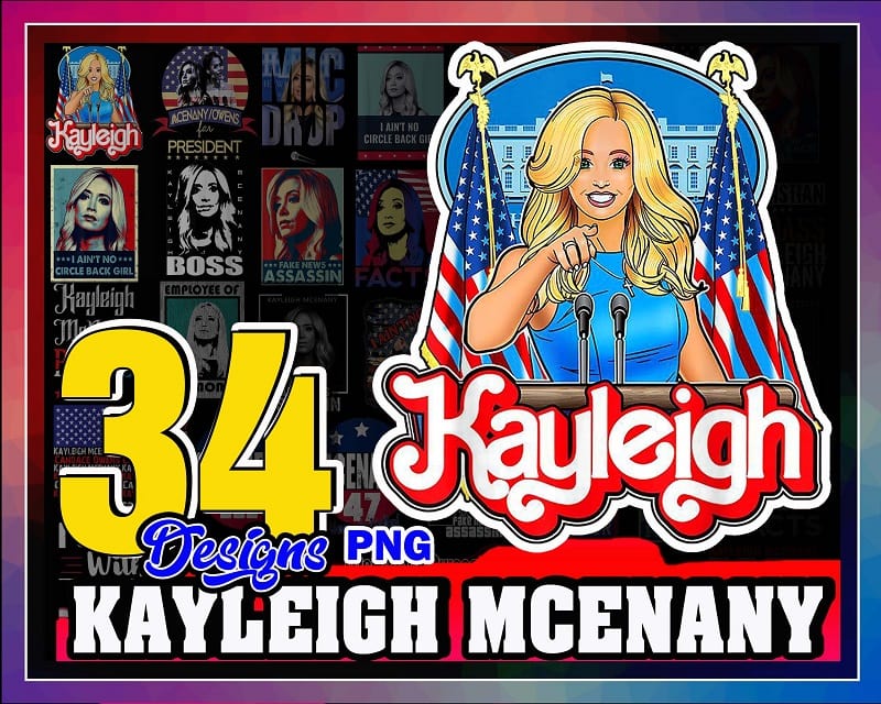 Bundle 34 Kayleigh McEnany Png, McEnany Retro Vintage Includes PNG, I Ain’t No Circle Back Girl, Kayleigh Quote png, Kayleigh McEnany Flag 958817330