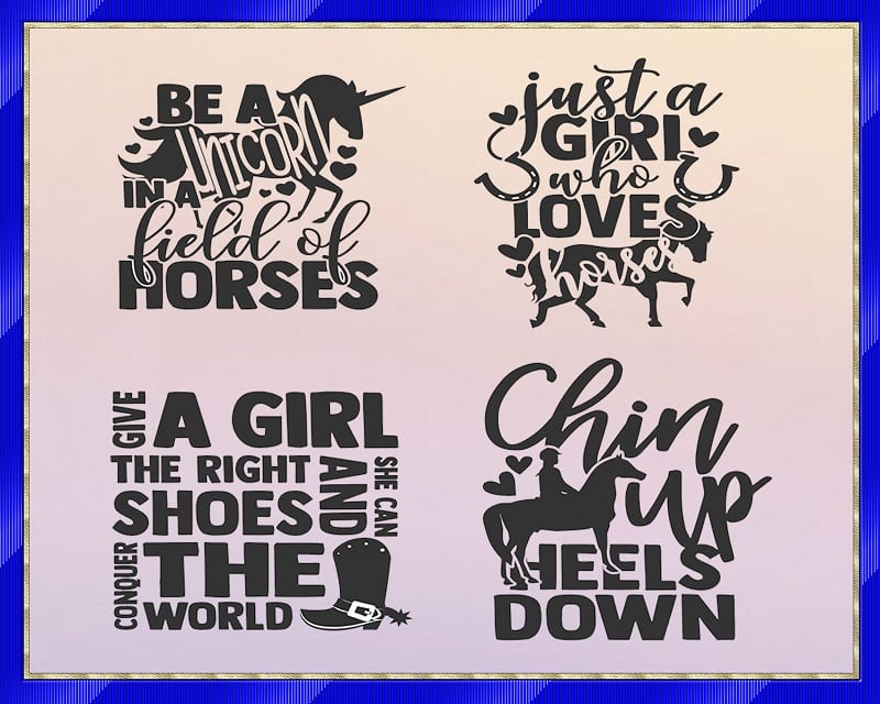 20 Horses Bundle, Horses SVG Cut Files, Cowgirl Clipart, Hold Your Horses, Commercial Use, Instant Download, Printable Vector Clip Art 715922853