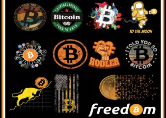 Combo 40 Bitcoin Png,Bitcoin Astronaut Png, Bitoin Png, Crypito Png, Bitcoin Icon, Bitcoin Gifts For Men Png, Funny Gift For Boss Png 932685924