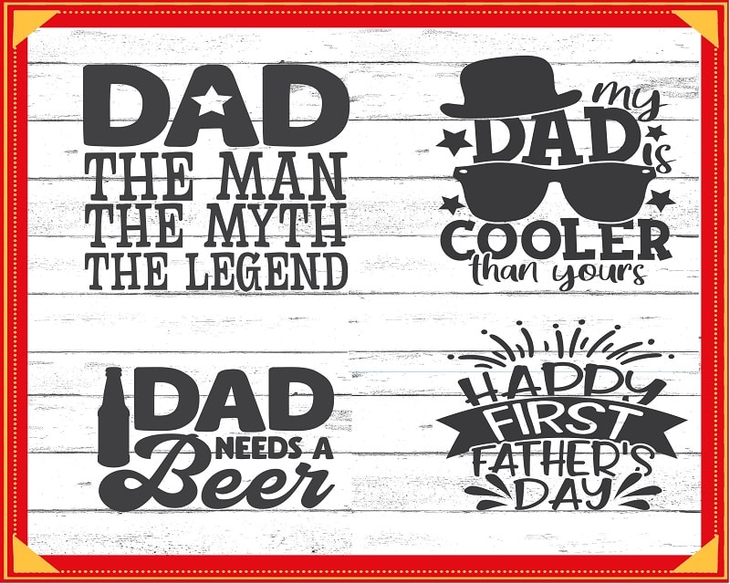 23 Dad Quotes SVG Bundle Designs, Father’s Day Funny Sayings, Daddy Sayings Cipart, Dad Quotes Vector, Commercial Use, Instant Download 772364850