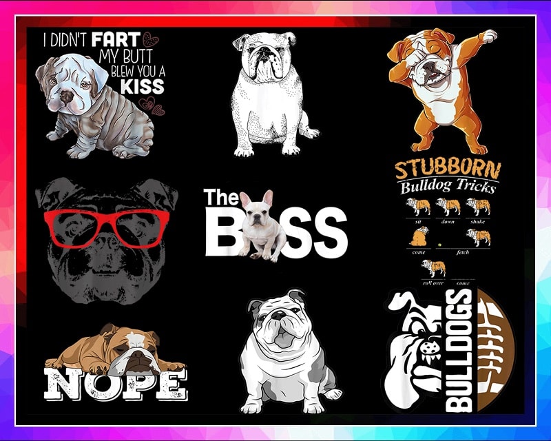 40 Bulldog PNG Bundle, Bulldog Mom, Frenchie Mom, The Boss Png, Funny Dogs, Cute dogs, Bulldog Meme, Bulldogs Lovers, Digital Download 876521028