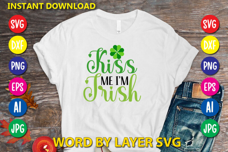 St Patrick's Day SVG Bundle, 20 svg bundle vol.2 svg vector t-shirt design Lucky svg, Irish svg, St Patrick's Day Quotes, Shamrock svg, Clover svg, Cut File, Cricut, Silhouette, PNG,St