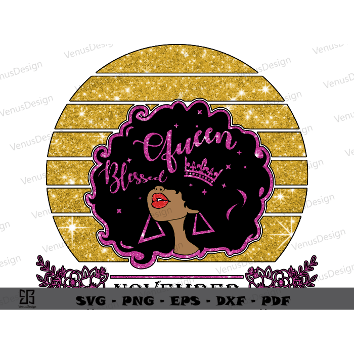 Birthday Black Girl In March design ideas best gift for March’s Girl sublimation files, Blessed Queen Art Png Files, Black Woman Birthday Sihouttle Files