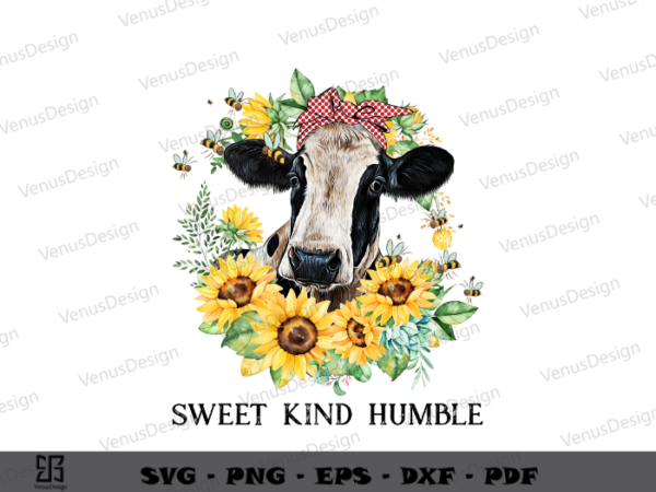 Highland cow sunflowers quote for bee day and daisies original designer png, bee sunflower art cameo htv prints , bee american flag pattern png files