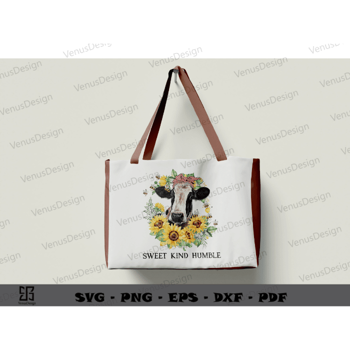 Highland Cow Sunflowers Quote For Bee Day and Daisies original designer Png, Bee Sunflower Art Cameo Htv Prints , Bee American Flag Pattern Png Files