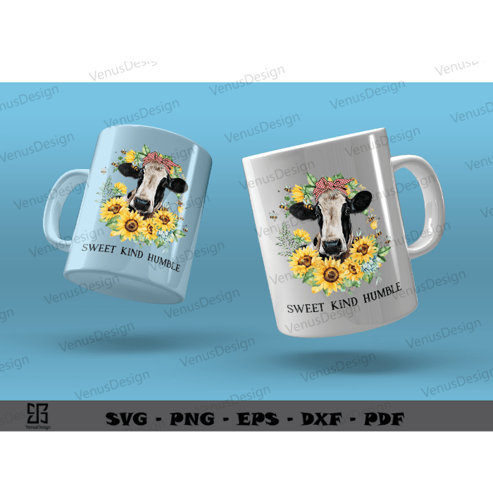 Highland Cow Sunflowers Quote For Bee Day and Daisies original designer Png, Bee Sunflower Art Cameo Htv Prints , Bee American Flag Pattern Png Files