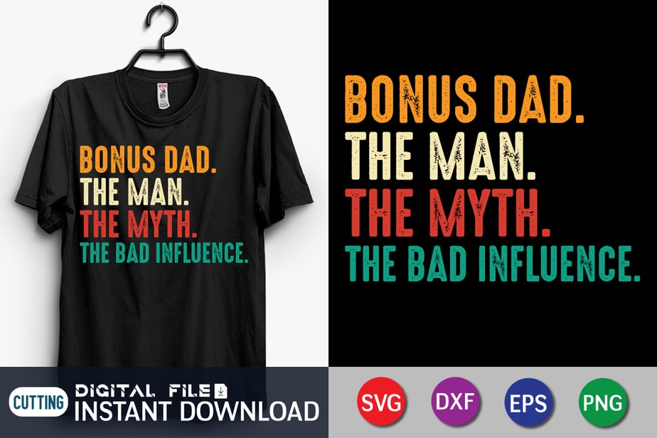 Sarcastic Grandpa The Bad Influence Funny Grandpa Shirt - Print