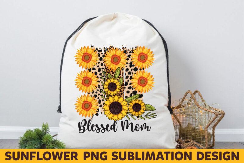 Sunflower PNG Sublimation Bundle