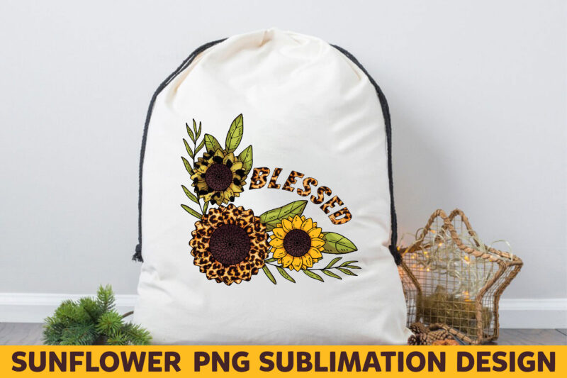 Sunflower PNG Sublimation Bundle